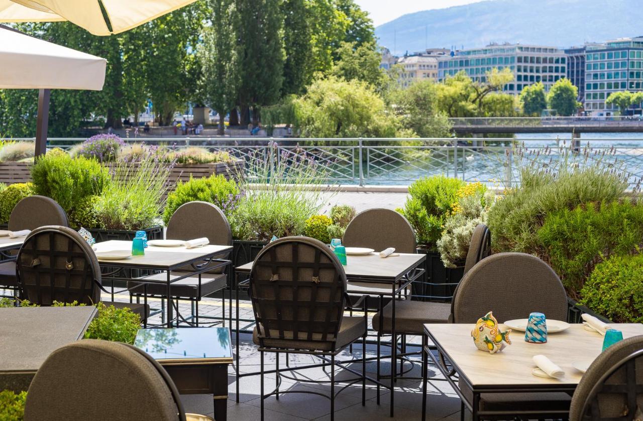 Four Seasons Hotel Des Bergues Ginevra Esterno foto