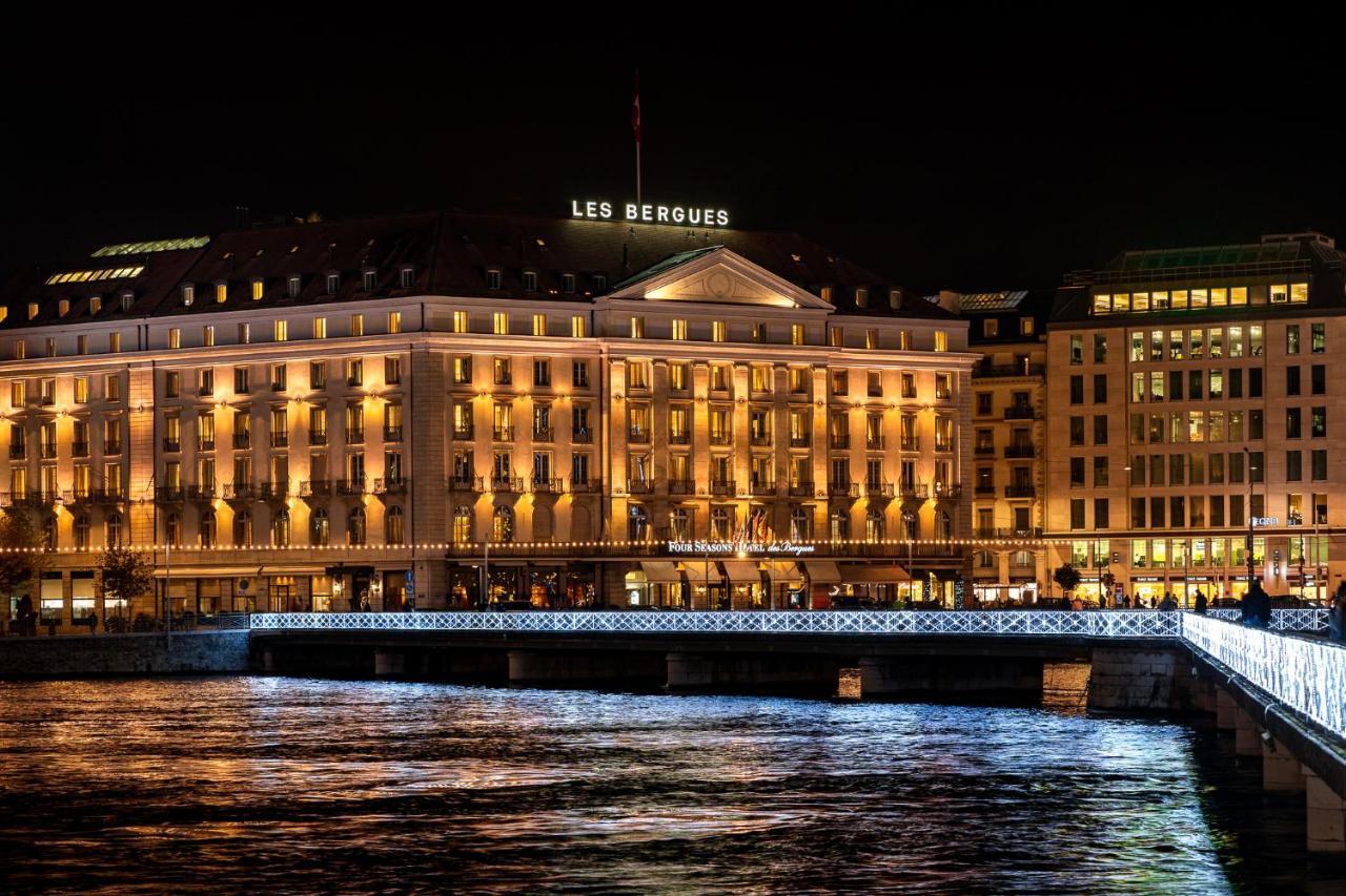 Four Seasons Hotel Des Bergues Ginevra Esterno foto