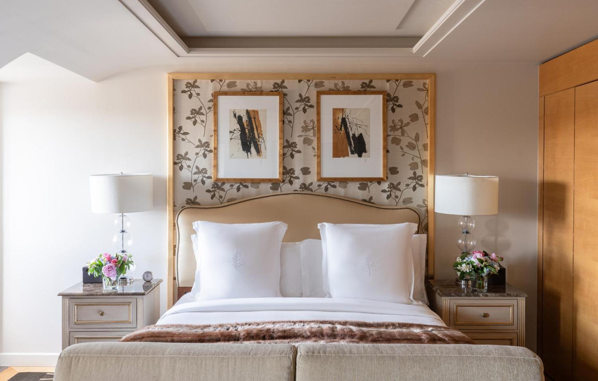 Four Seasons Hotel Des Bergues Ginevra Camera foto