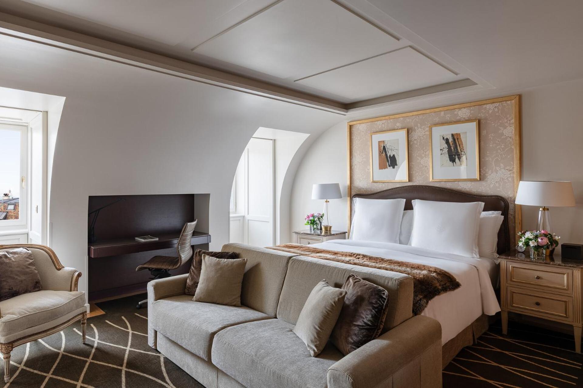 Four Seasons Hotel Des Bergues Ginevra Camera foto