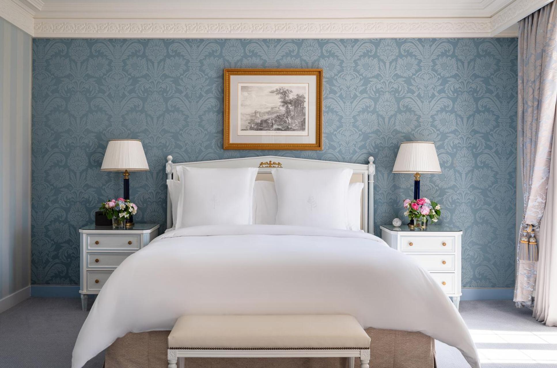 Four Seasons Hotel Des Bergues Ginevra Camera foto