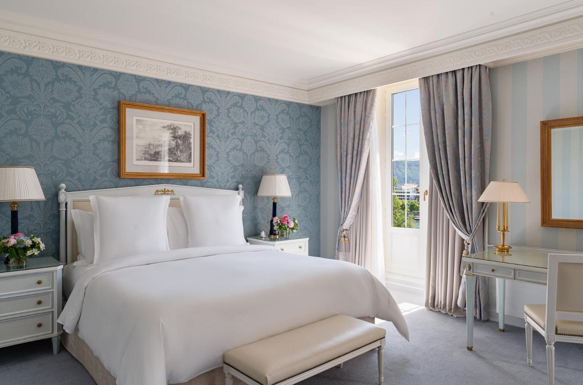 Four Seasons Hotel Des Bergues Ginevra Esterno foto