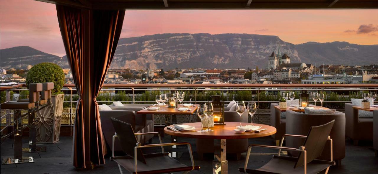 Four Seasons Hotel Des Bergues Ginevra Esterno foto